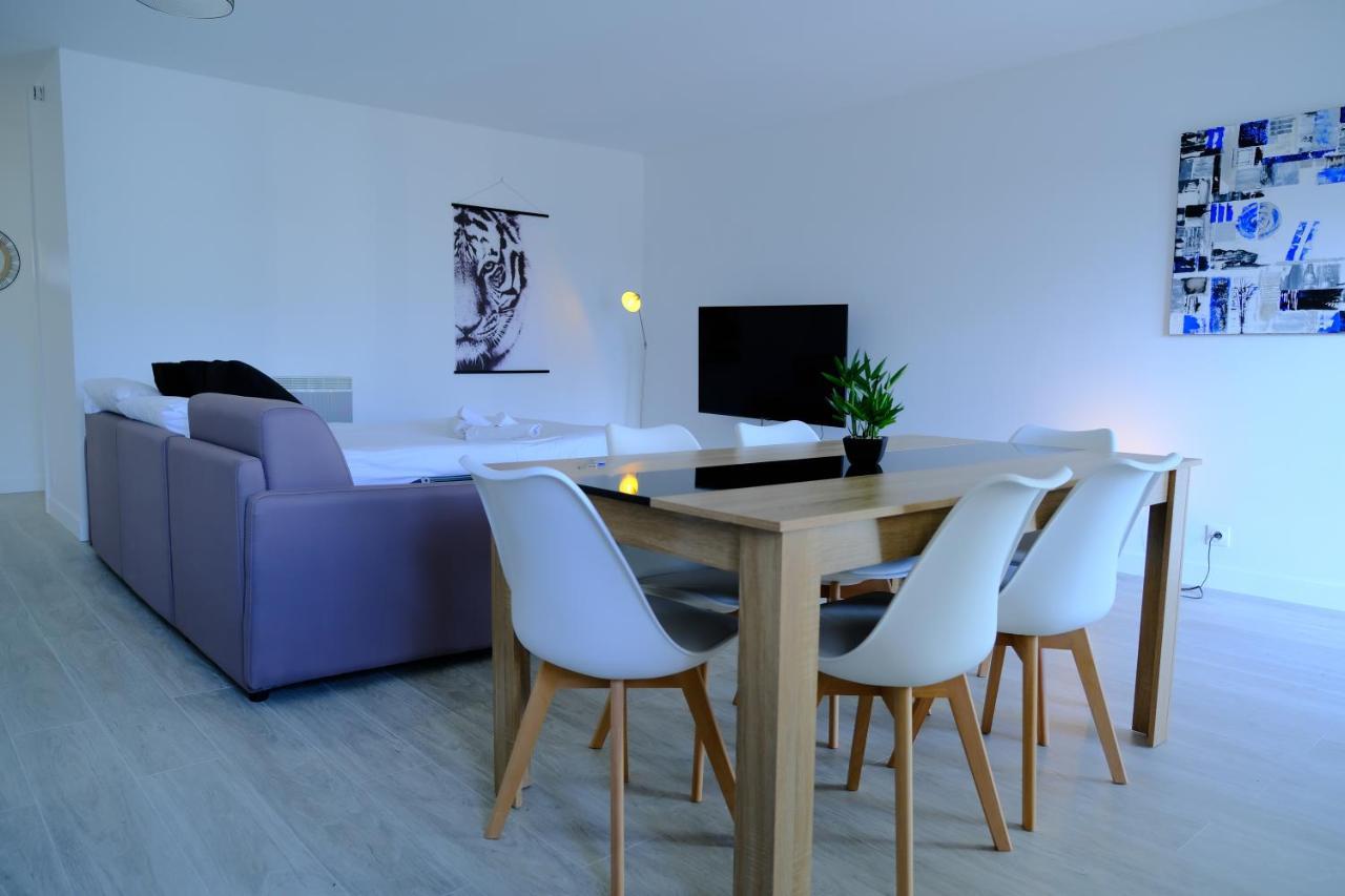 Apartmán Calypso- Grand T3 70 M2 - Arrivee Autonome - Parking Prive Gratuit Melun Exteriér fotografie